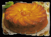 Bolo de banana caramelizado.